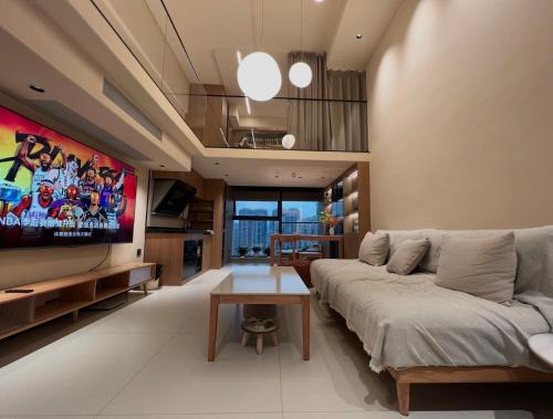 Shuangliu District Apartment | 锦江暮宿 极地公园 麓湖湿地 2卧2卫1厅4人 1号线海昌路5号线南湖立交 侘寂住可做饭