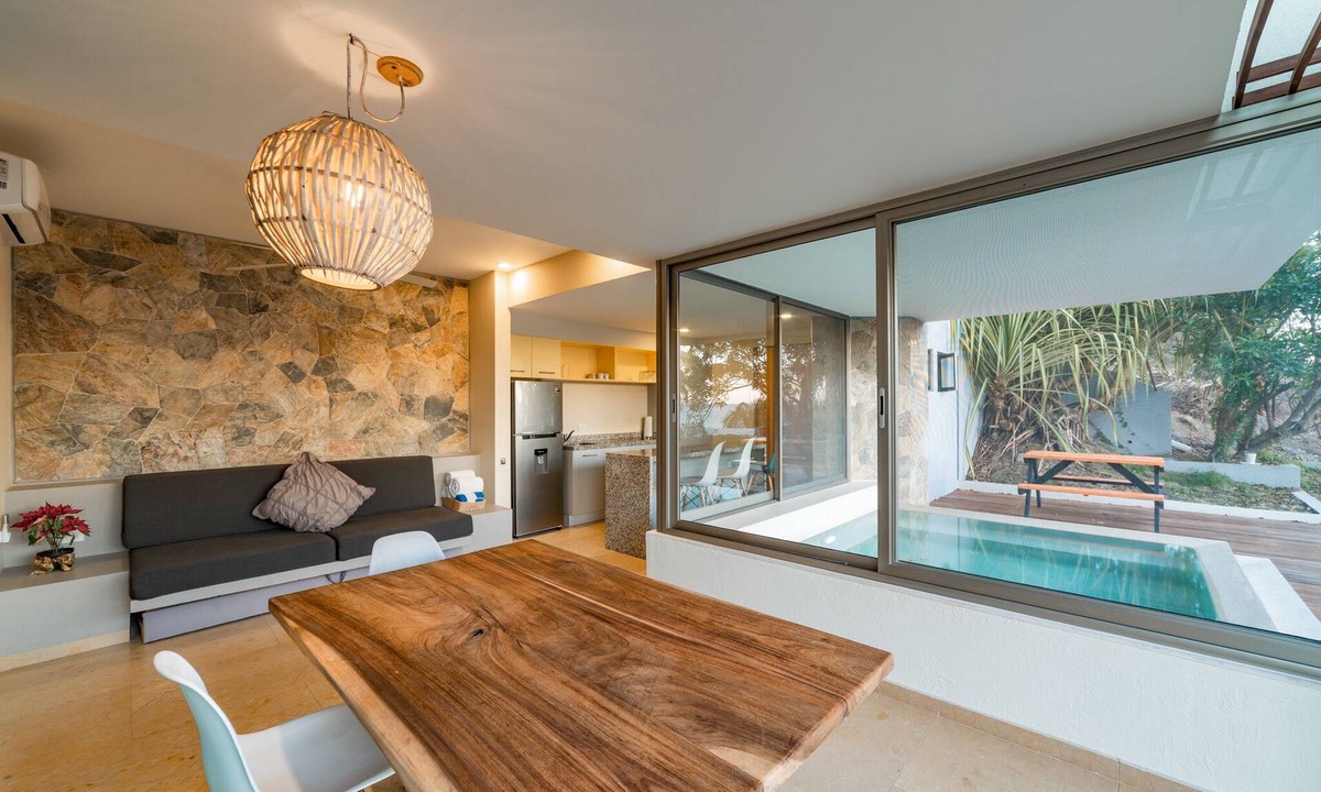 Santa Maria Huatulco Condo | 1 Bedroom Beachfront Residence W/Panoramic Views
