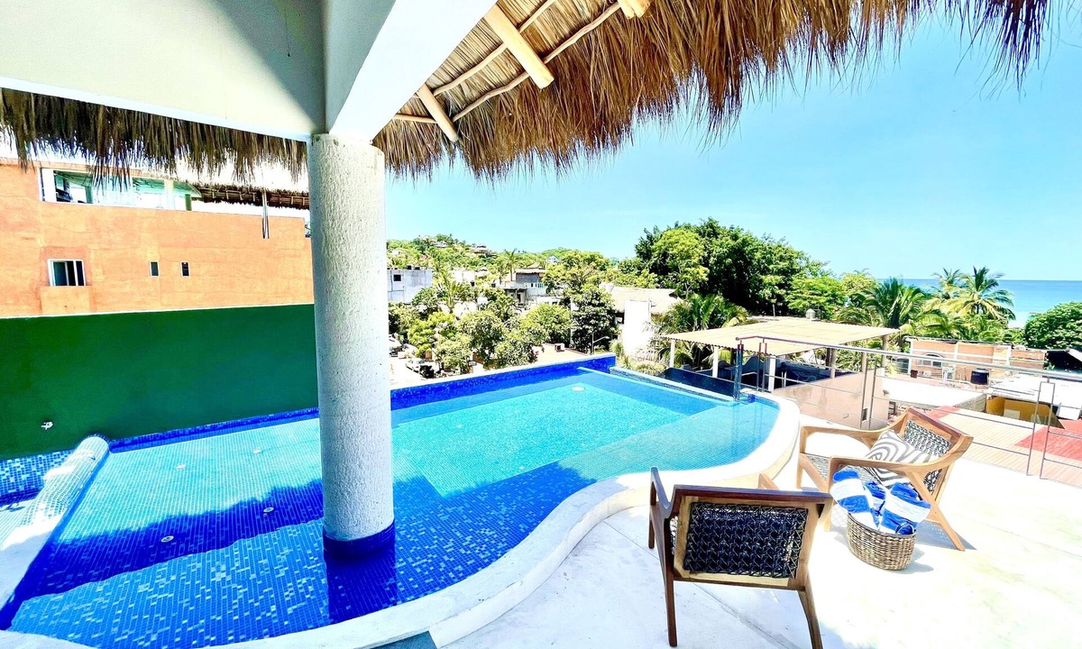Sayulita House | 10br villa with the greatest roof top in Sayulita, and only steps from the beach