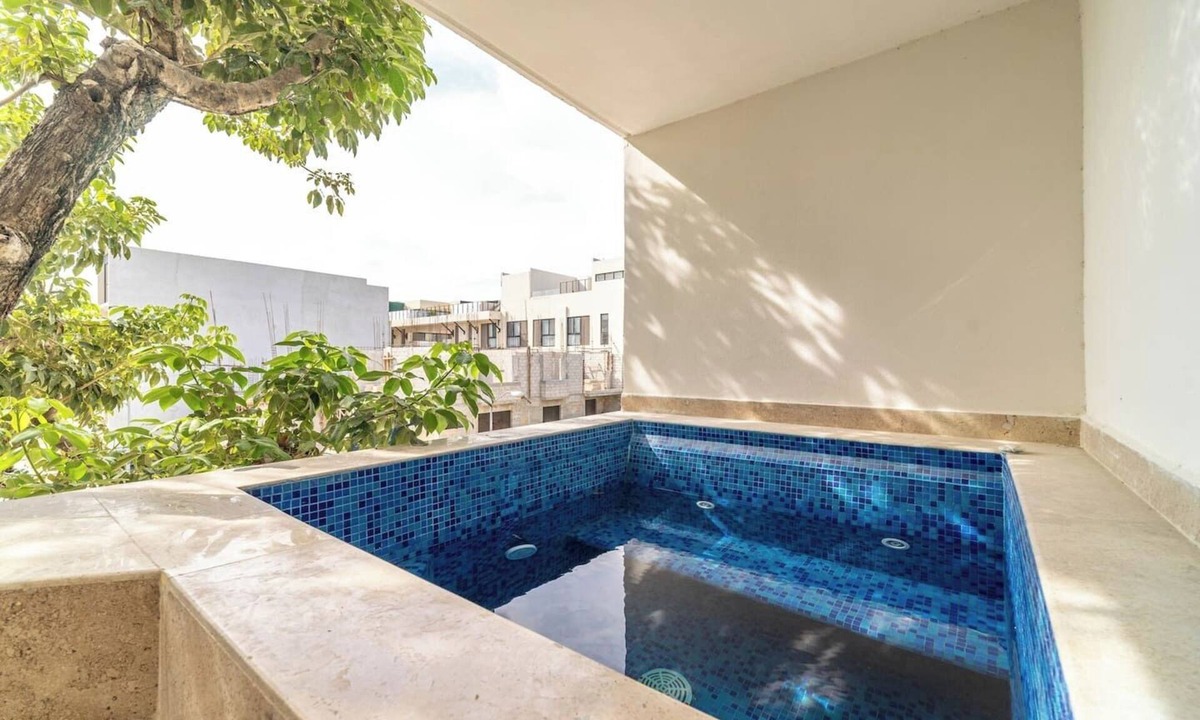 Tulum Condo | 2 BD Lux Suite w/Private Plunge Pool +Gym | Aldea Zama