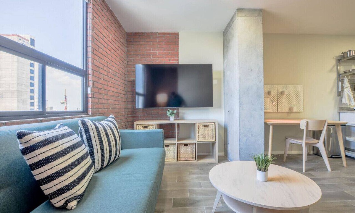 Monterrey Centro Apartment | ¡A pasos de la Macroplaza! Alberca y Gimnasio