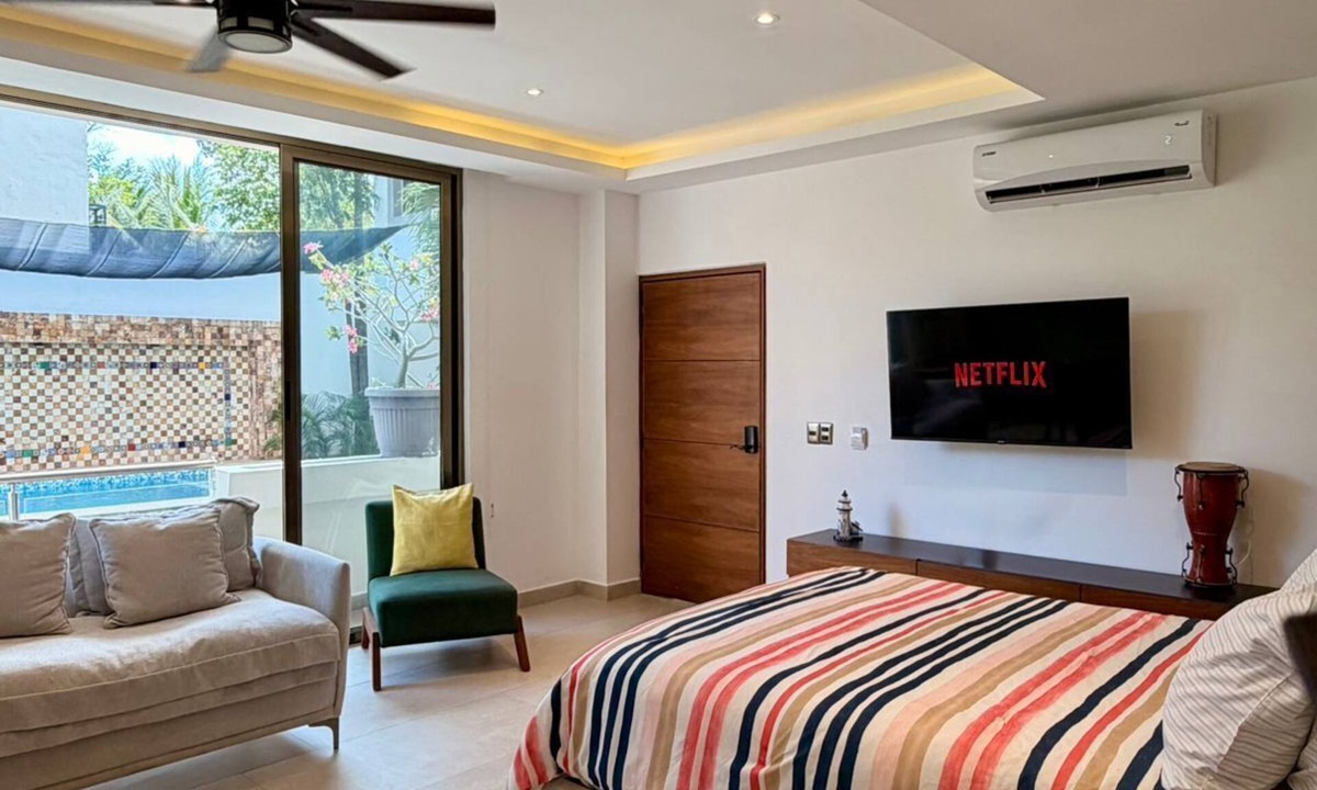 Cancun Apartment | Akbal Loft on first floor, Swimming pool, gym and coworking space 102