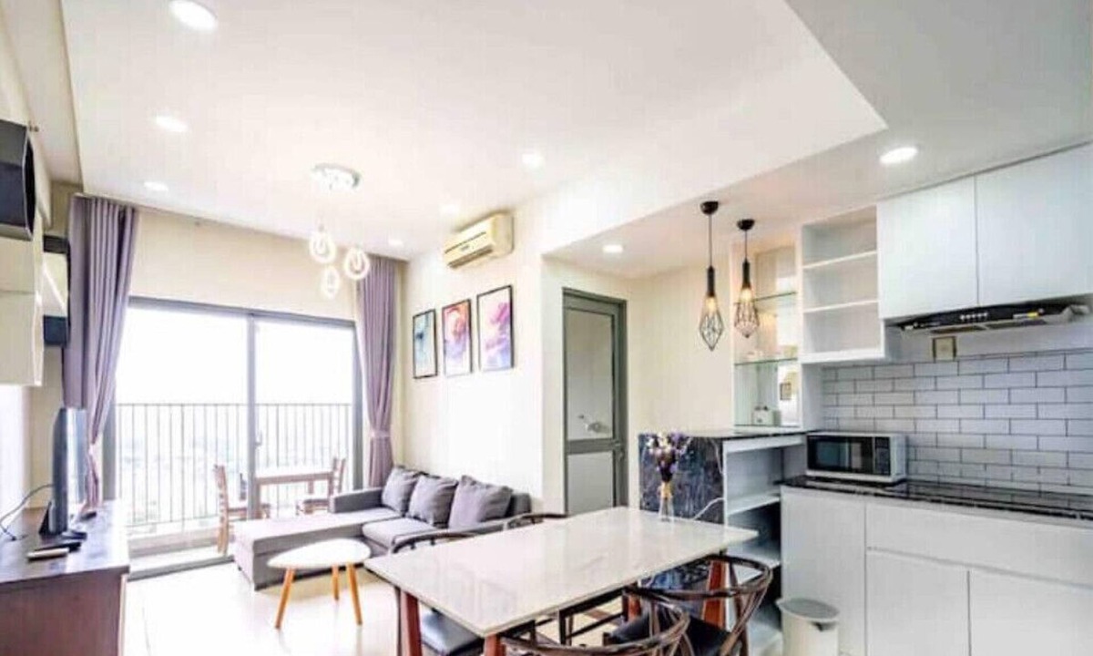 Thu Thiem Condo | AmbiHOME Masteri Thao Dien T5 cityview balcony 1Br 1WCn