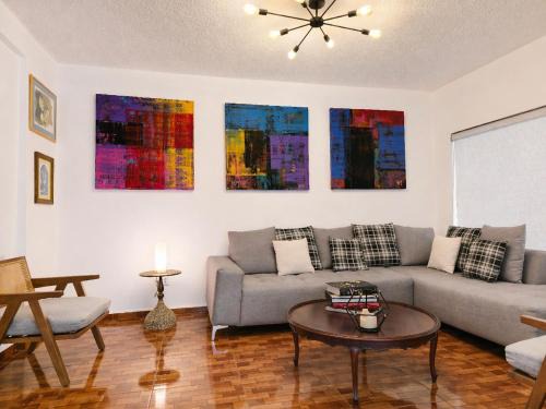 La Condesa House | Amplia casa en Condesa ideal para grupos con 4 recámaras y terraza