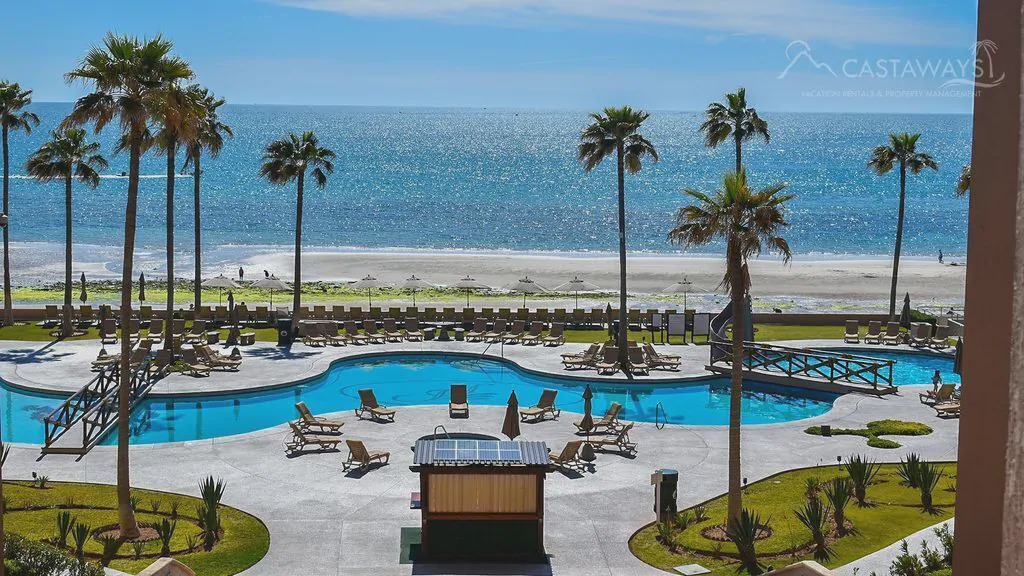 Puerto Penasco Condo | Beachfront Upper Floor Luxury Condo - Sonoran Spa N304 1 BR 1 BA Next to the Pool, High Speed Wi-Fi