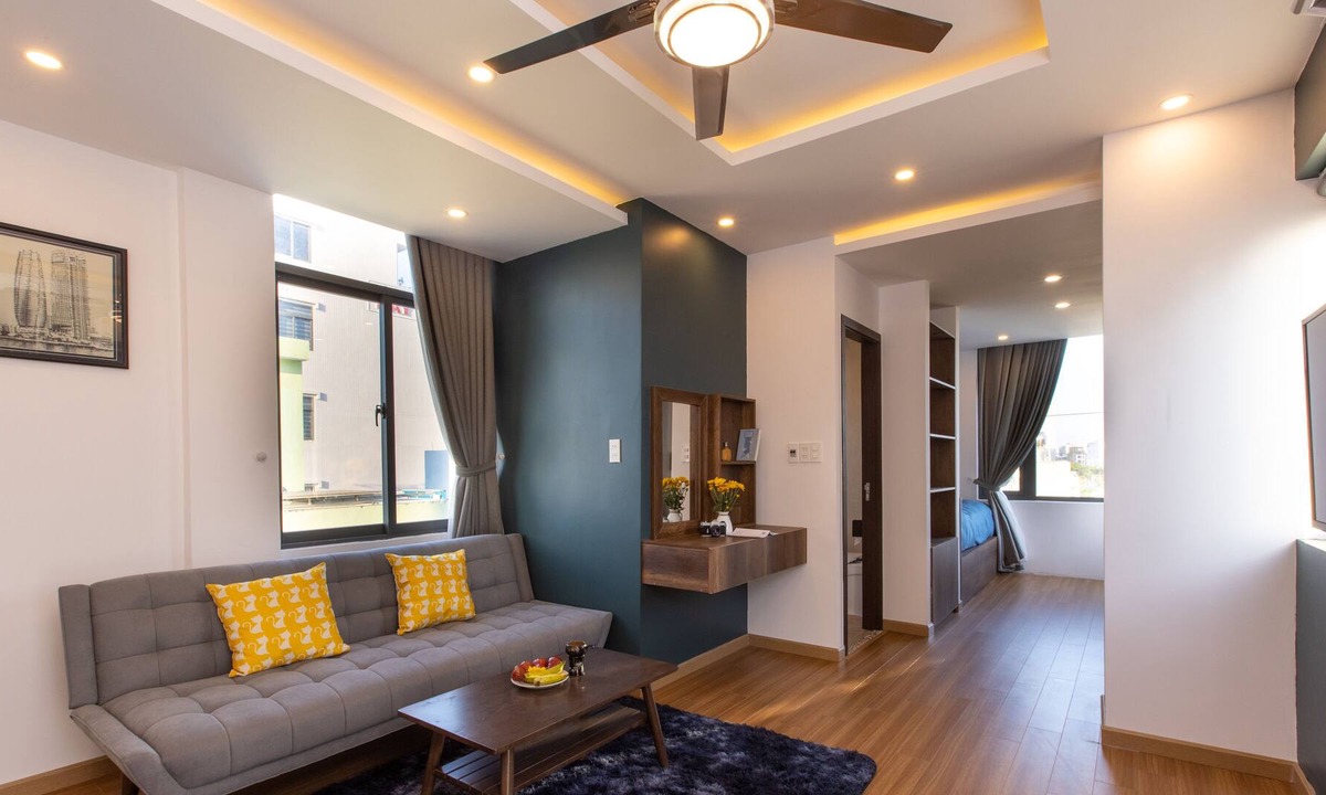 An Hai Đong Apartment | Big Studio Apt-View city-near Beach,10m Airport