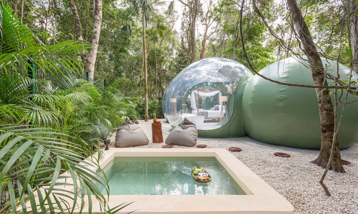 Puerto Morelos House | Bubble Hotel in the Mayan Jungle
