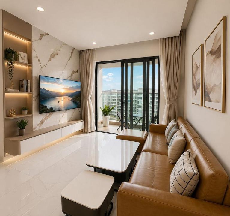 Tan Phu District Apartment | Căn hộ Home Stay 2 Phòng Ngủ Ban Công View Cực Đẹp