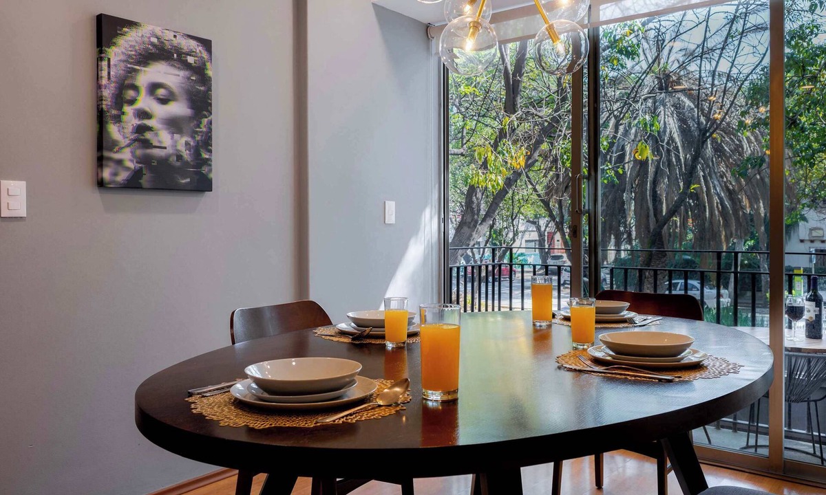 Anahuac Condo | Capitalia | Balcony Lounge for Work | Parking