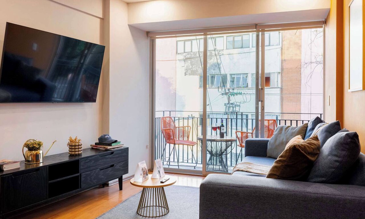 Anahuac Condo | Capitalia | Urban Nature Stay w/Balcony + Gym