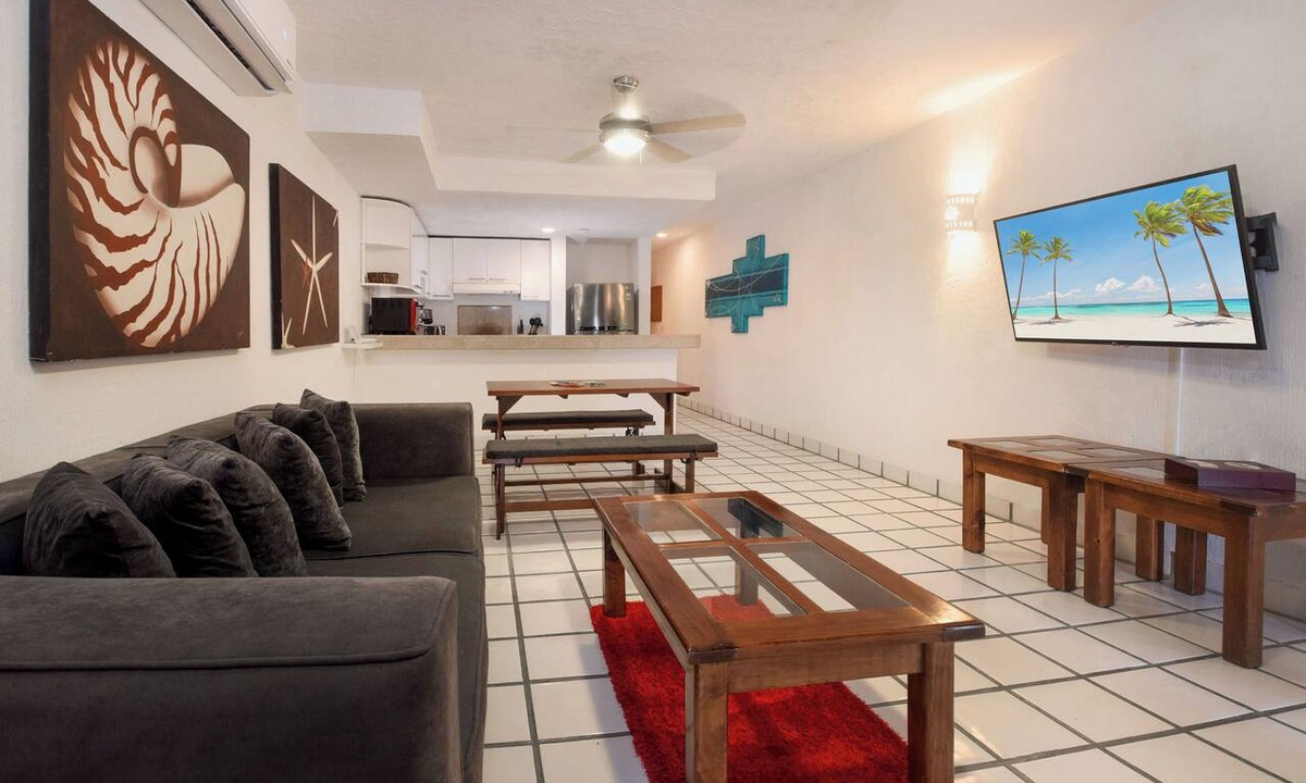 Playacar Fase I Condo | Caribbean Views and Sparkling Pool! Xaman Ha 7103