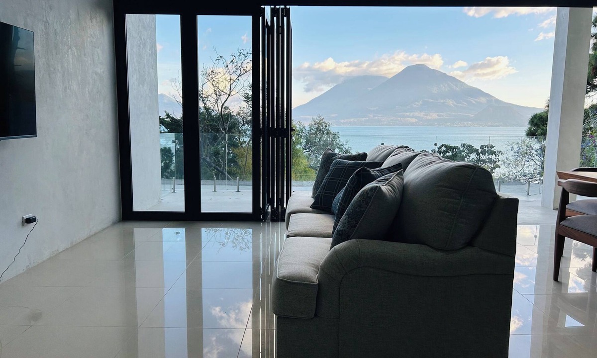 Santa Catarina Palopo Apartment | Carina at Casa Verapaz - 1BR + Loft - Volcano View