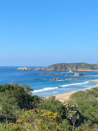 San Agustinillo House | Casa Alegria Suites - Wow Views, Sunset, Beach, Pool, Parking