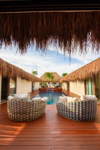 Puerto Aventuras Villa | CASA BUDA VILLA RIVIERA MAYA Puerto Aventuras MUELLE PRIVADO