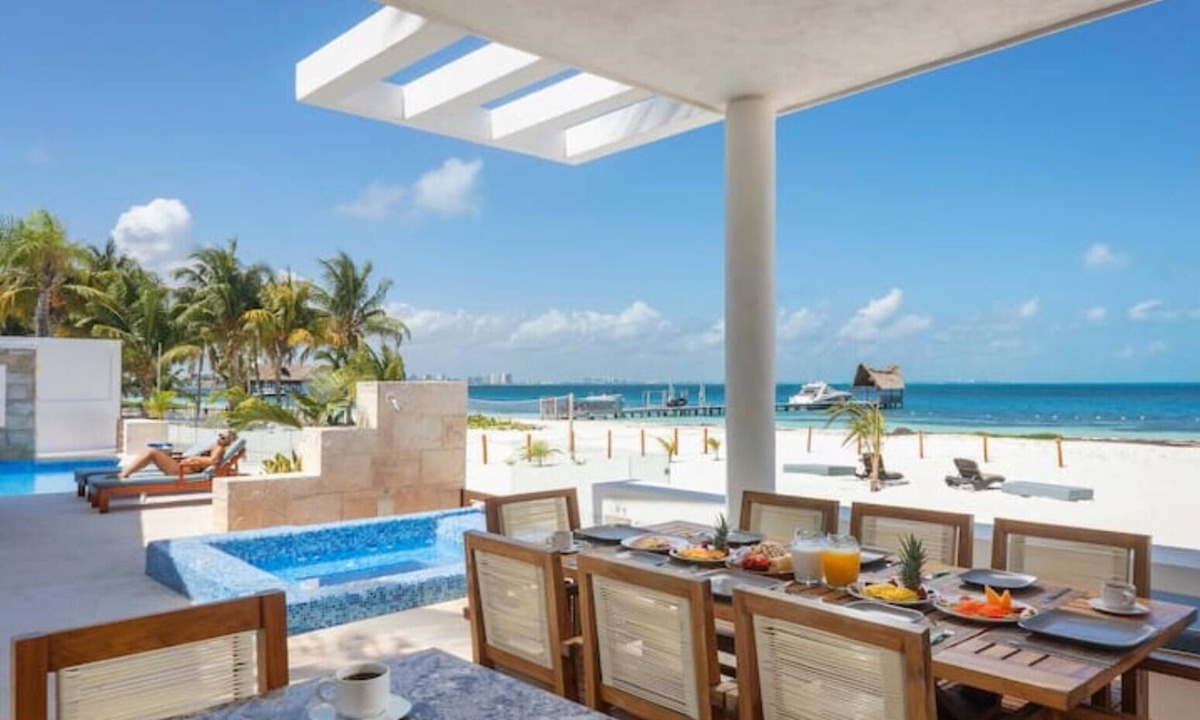 Punta Cancun Villa | Casa en la Playa Villa Flamingos en Zona Hotelera