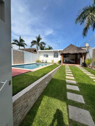 Tequesquitengo House | Casa Gaviota Casa Con Alberca y Palapa