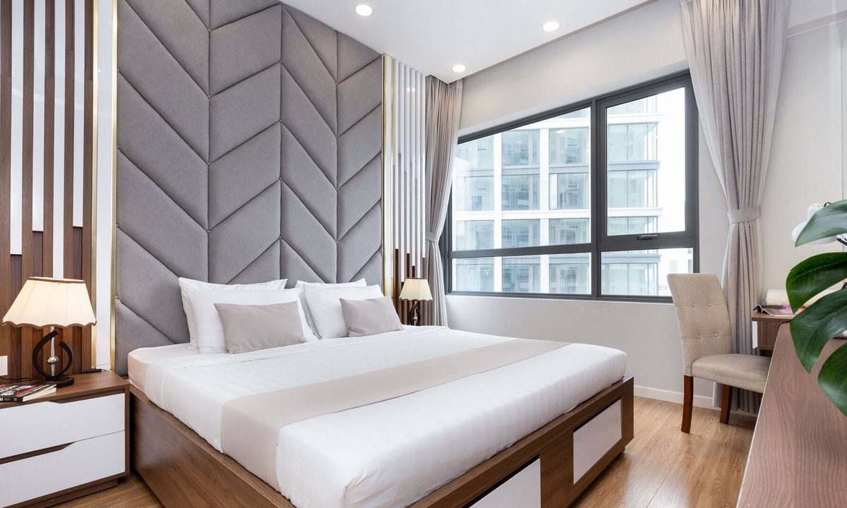 Thu Thiem Apartment | Chic 2BR Apt at Masteri An Phu, Free Gym & Pool