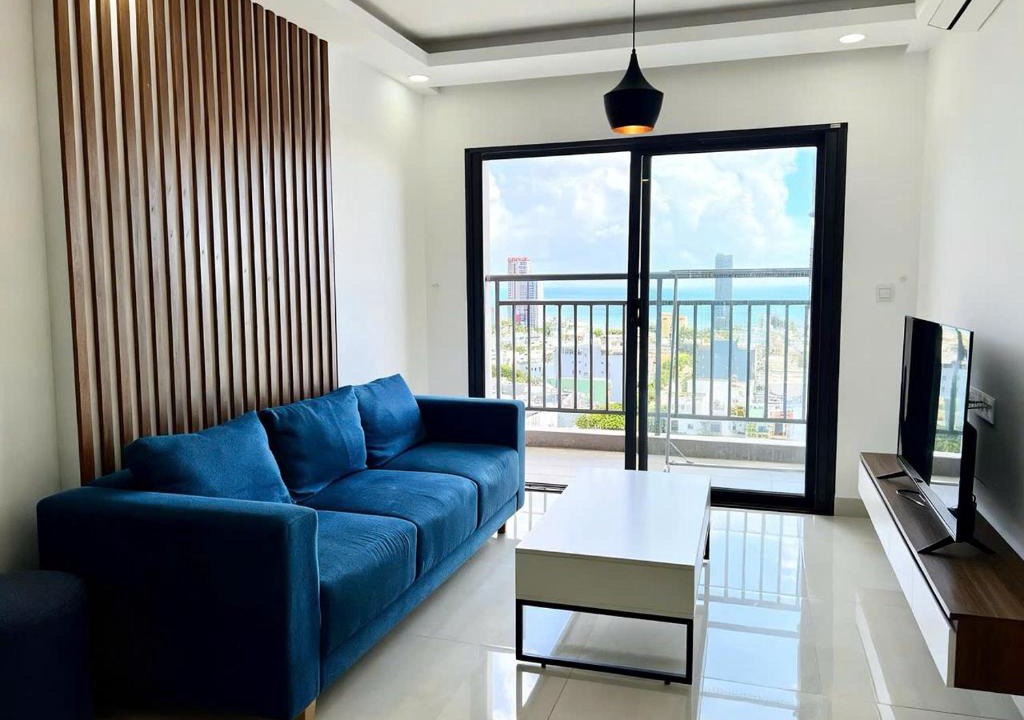 Tho Quang Beach Apartment | Comfy High floor OceanView 2BR 3 mins to Beach