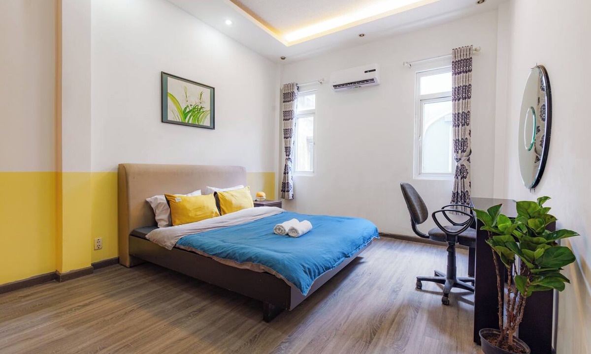 District 5 Hotel | Cozy 1-Room KingSizeBed in SGHomestay with AC-1km Bui Vien-City Center HCM