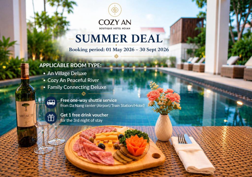 Hoi An Hotel | Cozy An Boutique Hotel Hoian