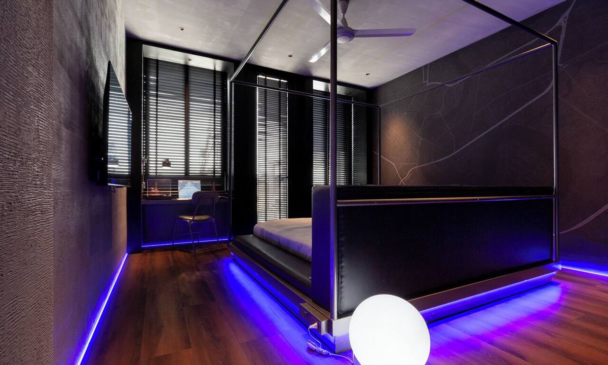 District 3 Apartment | Deep Blue Studio@Saigon's alley with Rooftop Onsen