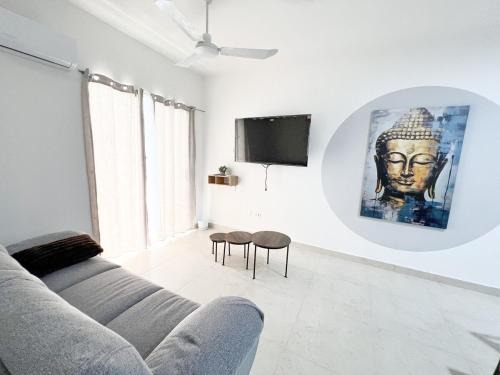 Puerto Juarez Apartment | Departamento Resort privado con alberca 3 recamaras y Aire Acondicionado en Playa del Carmen ideal para familias y grupos