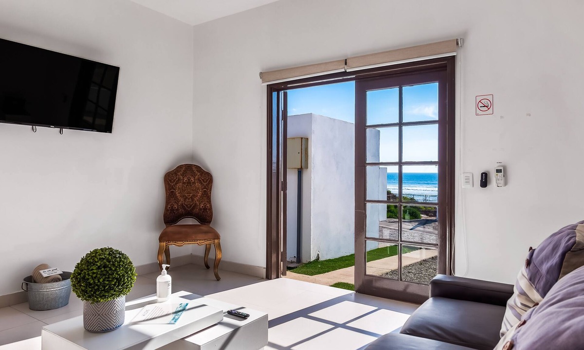 La Paloma Apartment | Dog-friendly suite with kitchenette, heated outdoor pool, hot tub, private patio
