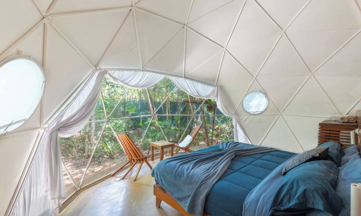 Chemuyil House | Domo con Jacuzzi By Ku Kuk Glamping