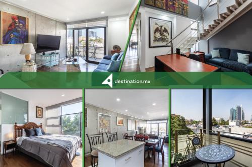 Jimenez Apartment | Elegant Condo in Condesa with Balcony & Pool