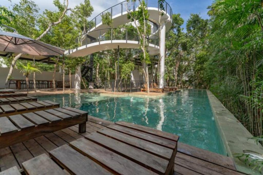 Ek Balam Village House | Exclusive Villa "Town House" Luxury Amenities in Tulum