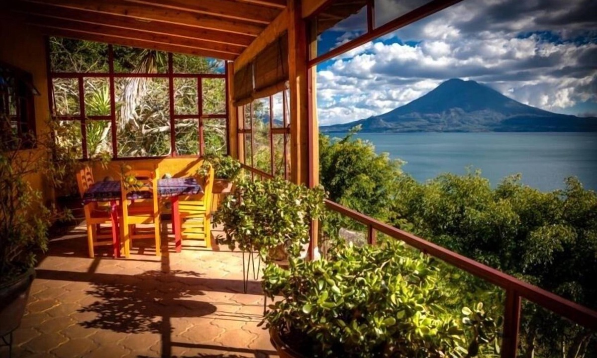Santa Cruz La Laguna Villa | Exquisite Home - Volcano & Lake View on 10-Acre Garden Estate with pool