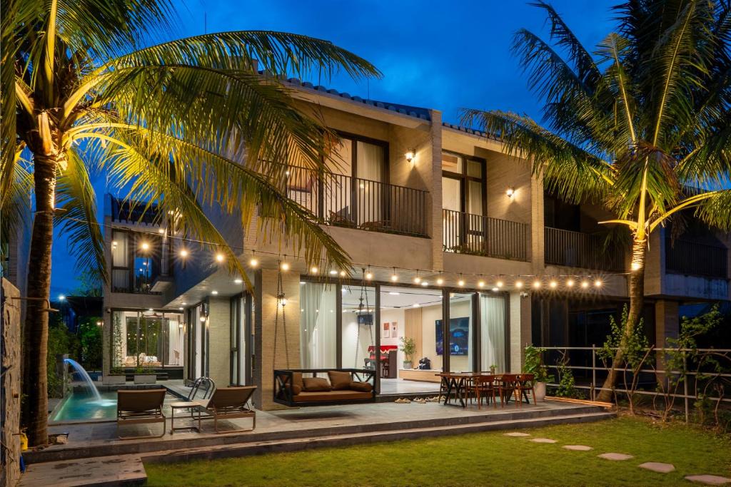 Cam Thanh Apartment | GiaLinh Villa - Tropical 5BR-River view-Private Salt Pool Villa