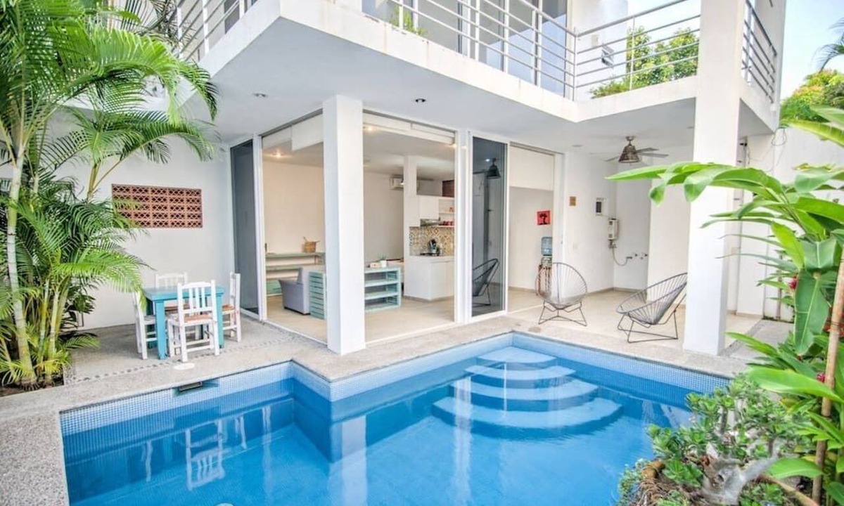 Bucerias Condo | Golden Zone 1BR w/Private Pool - Walk to Beach