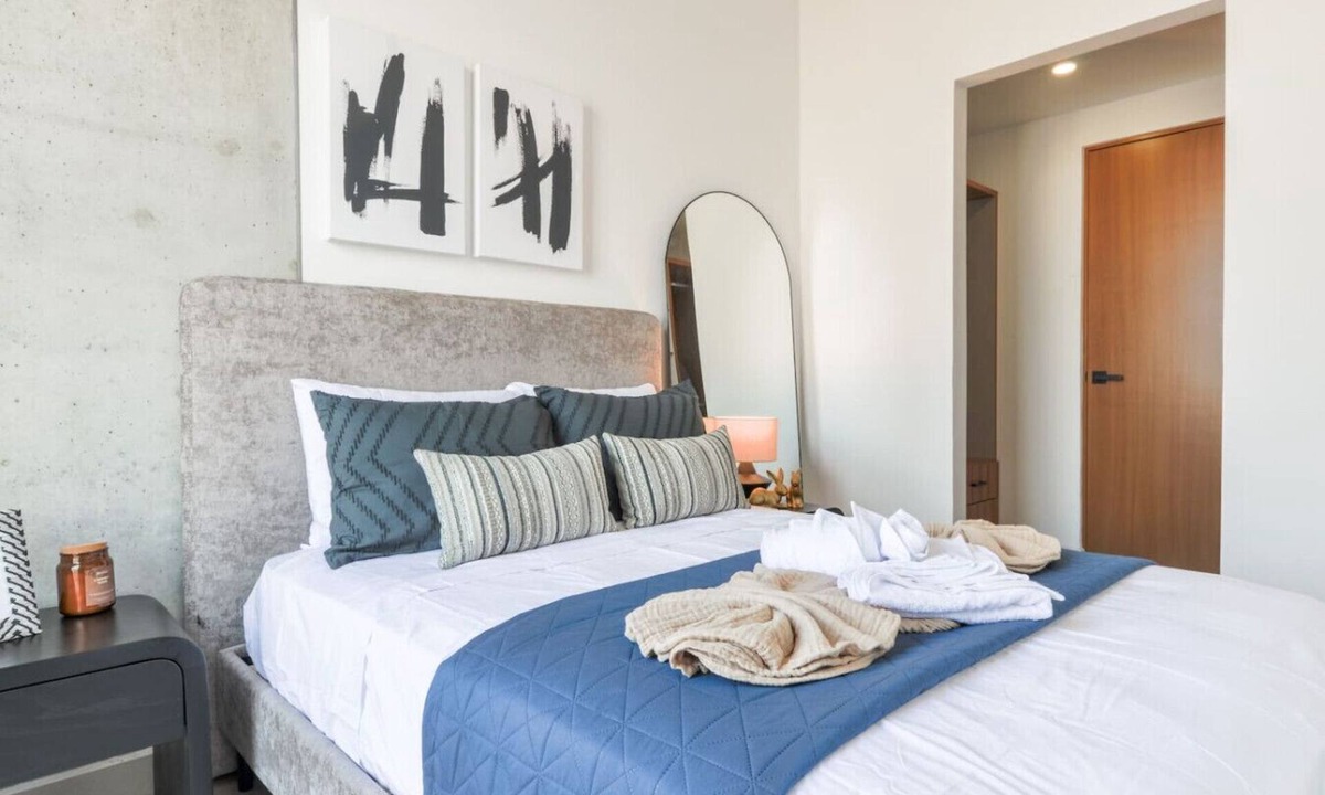 Monterrey Apartment | ¡Hermoso & Moderno! GYM + Alberca/4 personas