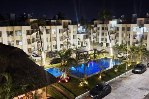 Manzanillo Apartment | Hermoso Roof Garden con excelente vista