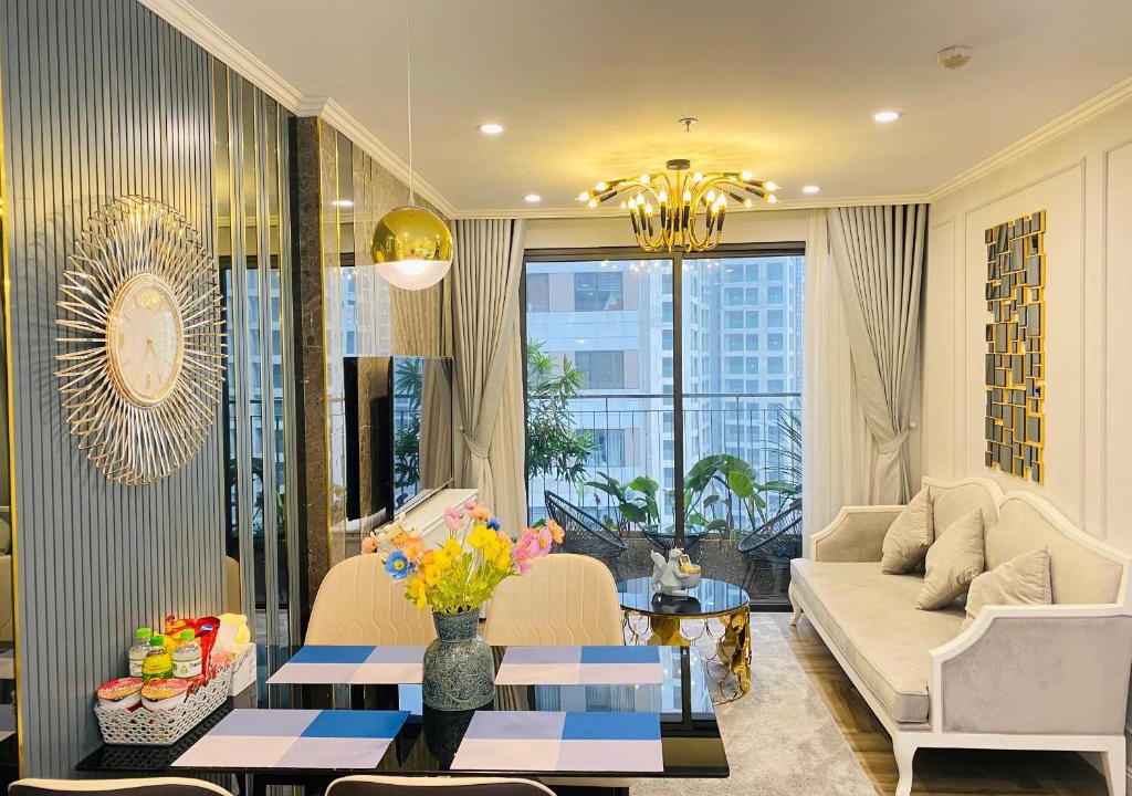 Gia Lam Apartment | Homestay 2 phòng ngủ nội thất tân cổ điển Luxury