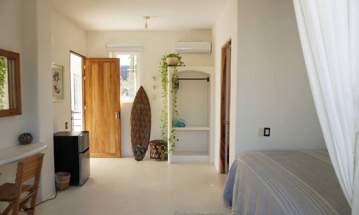 Sayulita Apartment | King Bed, AV, Private Balcony, Steps from the Beach