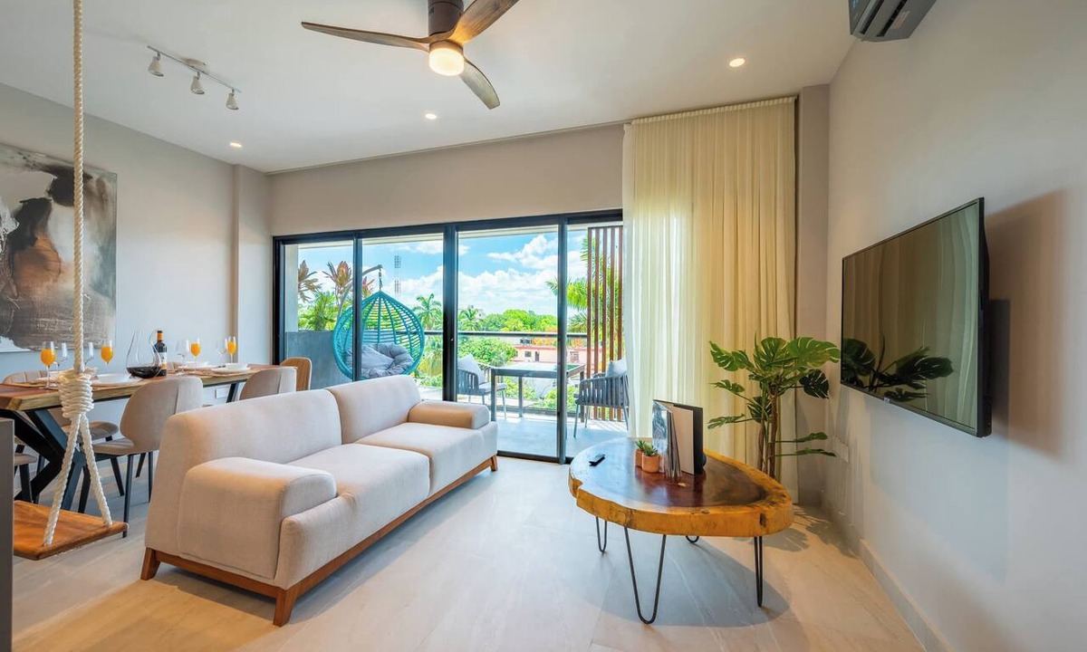 Colonia Centro Condo | Kippal 102 2 Bedroom 2 Baths and a Private Balcony