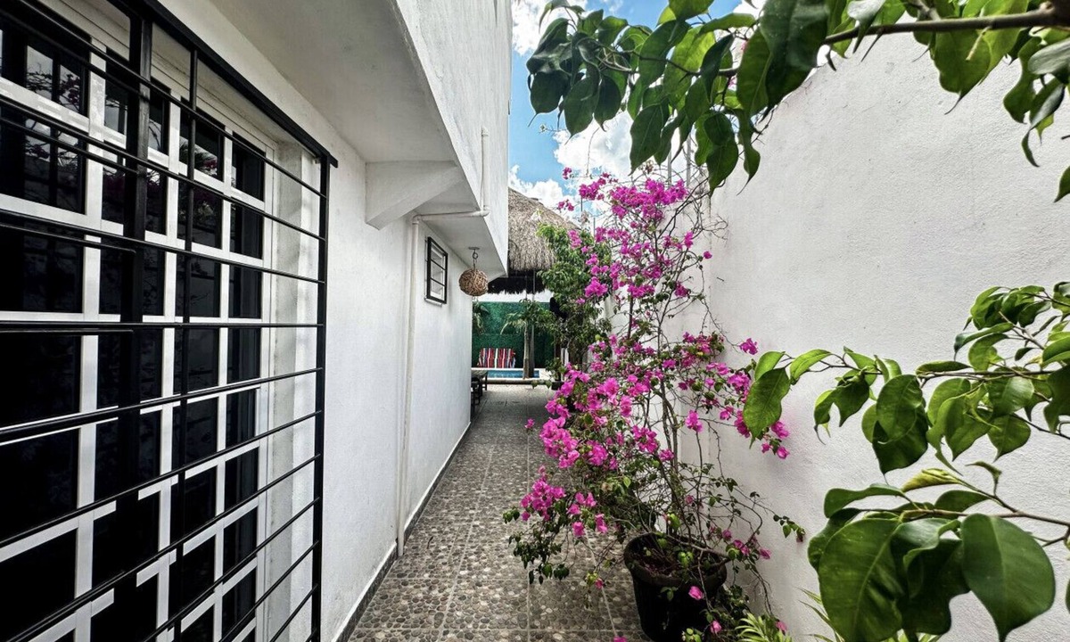 Colonia Adolfo Lopez Mateos Villa | La Perle Noire | MR - Terasse et Piscine