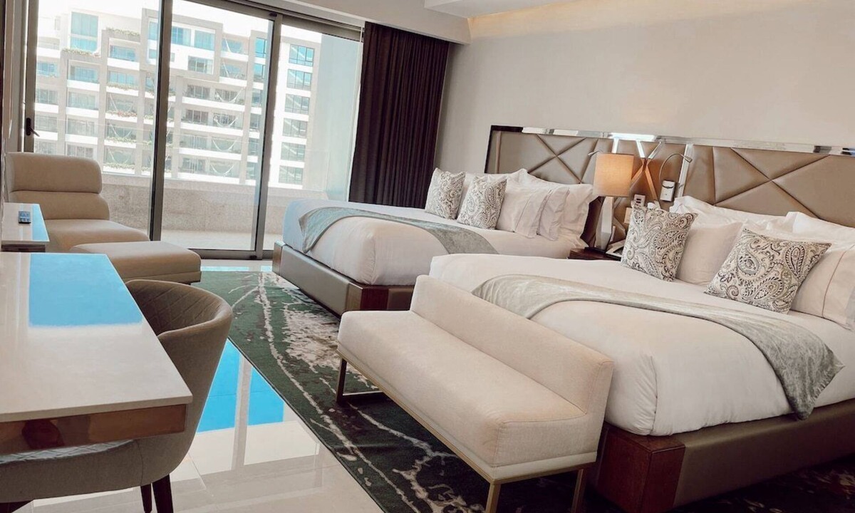 Juarez Resort | Los Cabo-Jr. Studio 2-Queen Beds, Garden View, 667 sq. ft. Discounted 20-30%