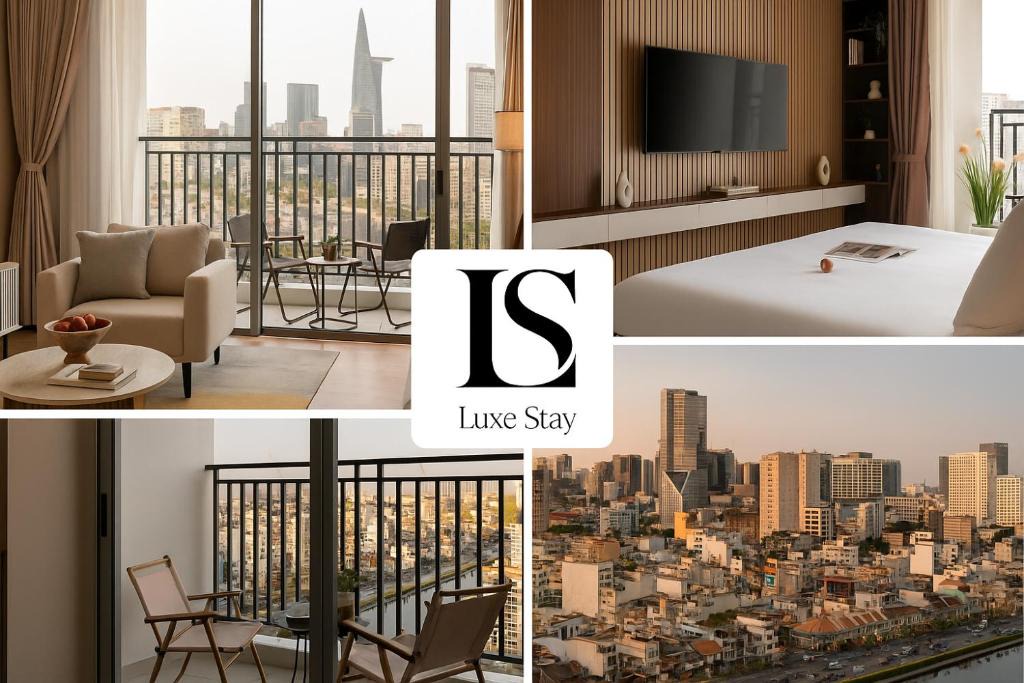 Bach Dang Riverside Apartment | LuxeStay Saigon - Luxury Skyline View Apartments Near District 1
