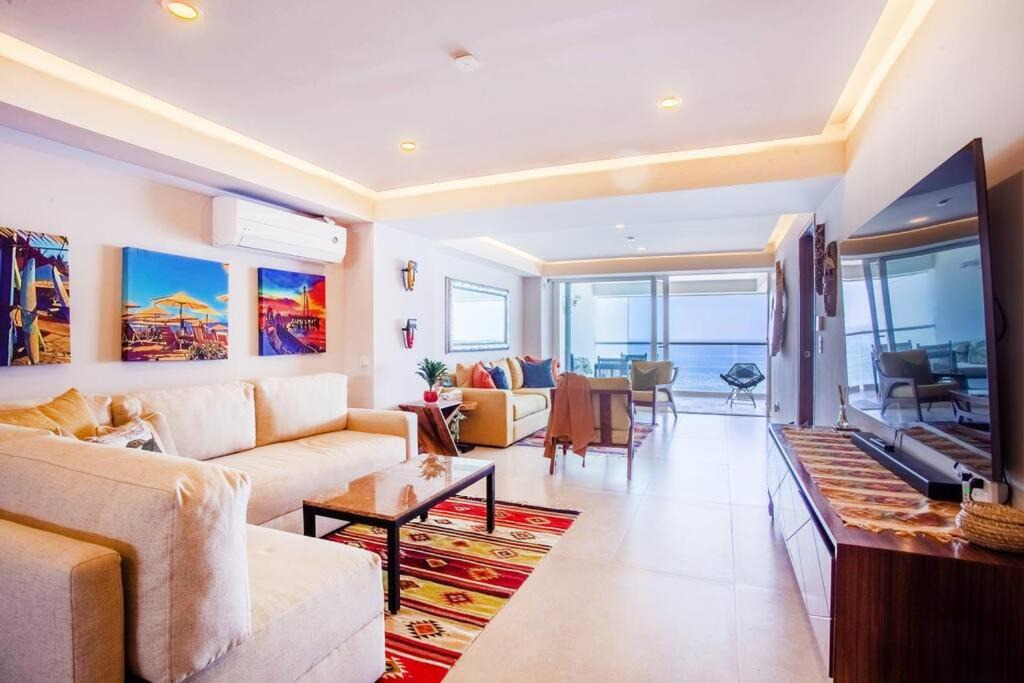 Las Glorias Apartment | Luxury 2BR Beachfront Escape Stunning Views from Private Balconies