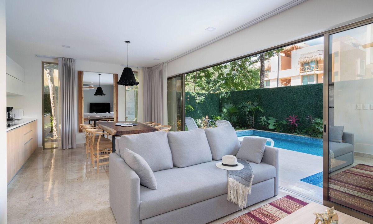 Tulum City Center Apartment | Luxury/Aldea Zama/vista piscina/50mbps internet 112