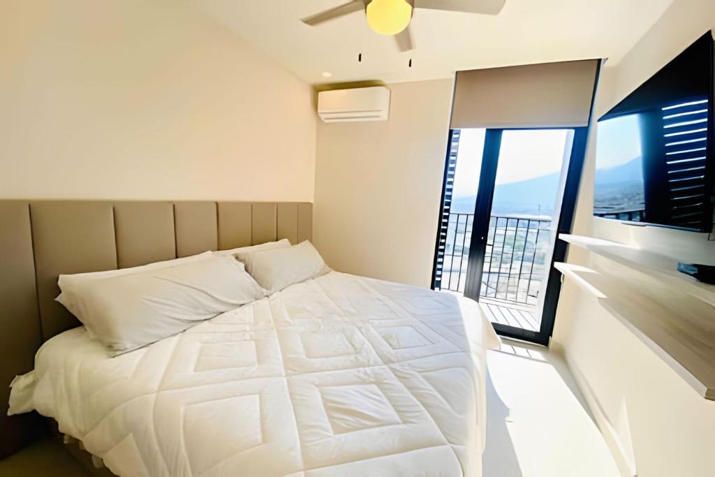 Monterrey Apartment | Luxury aprt in front of Fundidora Park, gym, BBQ.