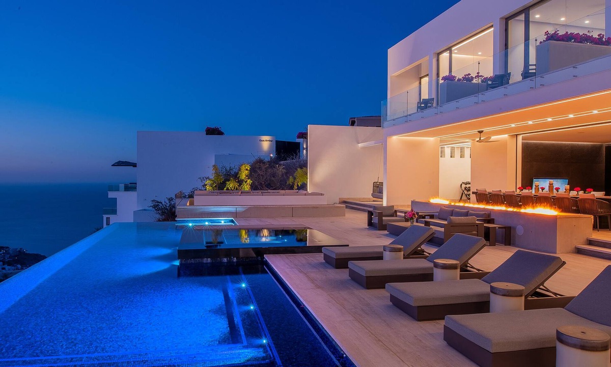 Pedregal Villa | Luxury Hilltop Villa w/Pool, Hot Tub, Sauna, Fire Pits, Beach Club & Pano Views