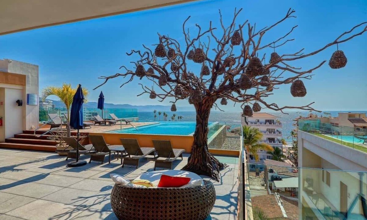 Emiliano Zapata Apartment | Luxury Studio with Ocean View in Puerto Vallarta