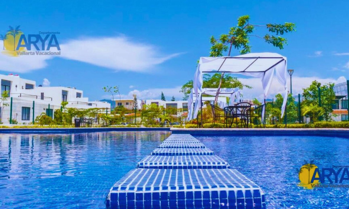 Puerto Vallarta House | Modern House with Pool in Coto Puerto Vallarta 24/7 security, green areas
