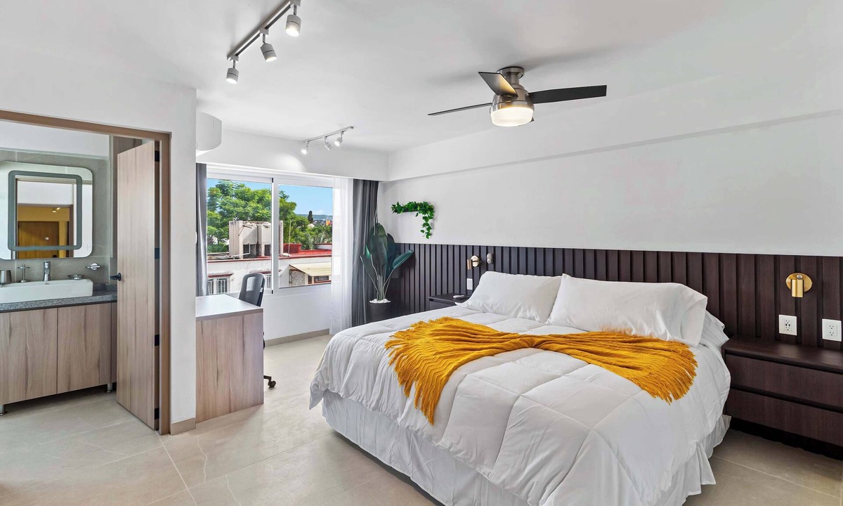 Downtown Queretaro Apartment | MS Moderna Suite Centrica Aire Acondicionado +S6