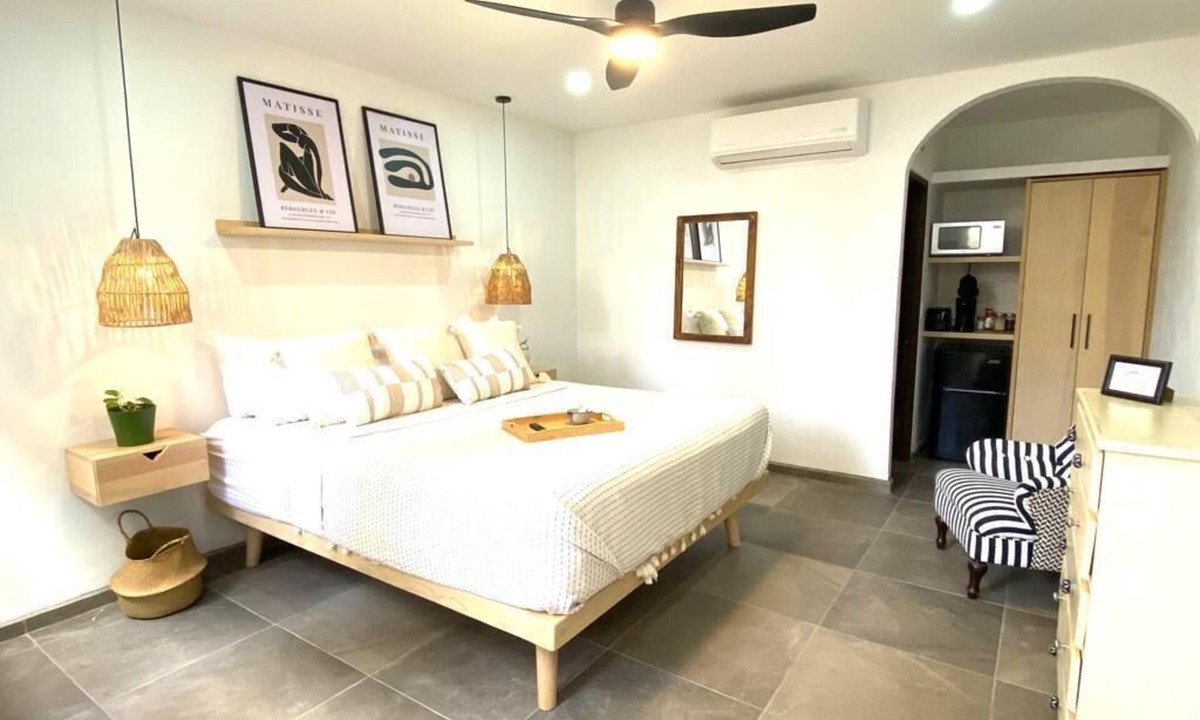 Loreto Apartment | New Studio Maguey- Cozy studio in enjoyable Loreto with AC, WiFi in downtown
