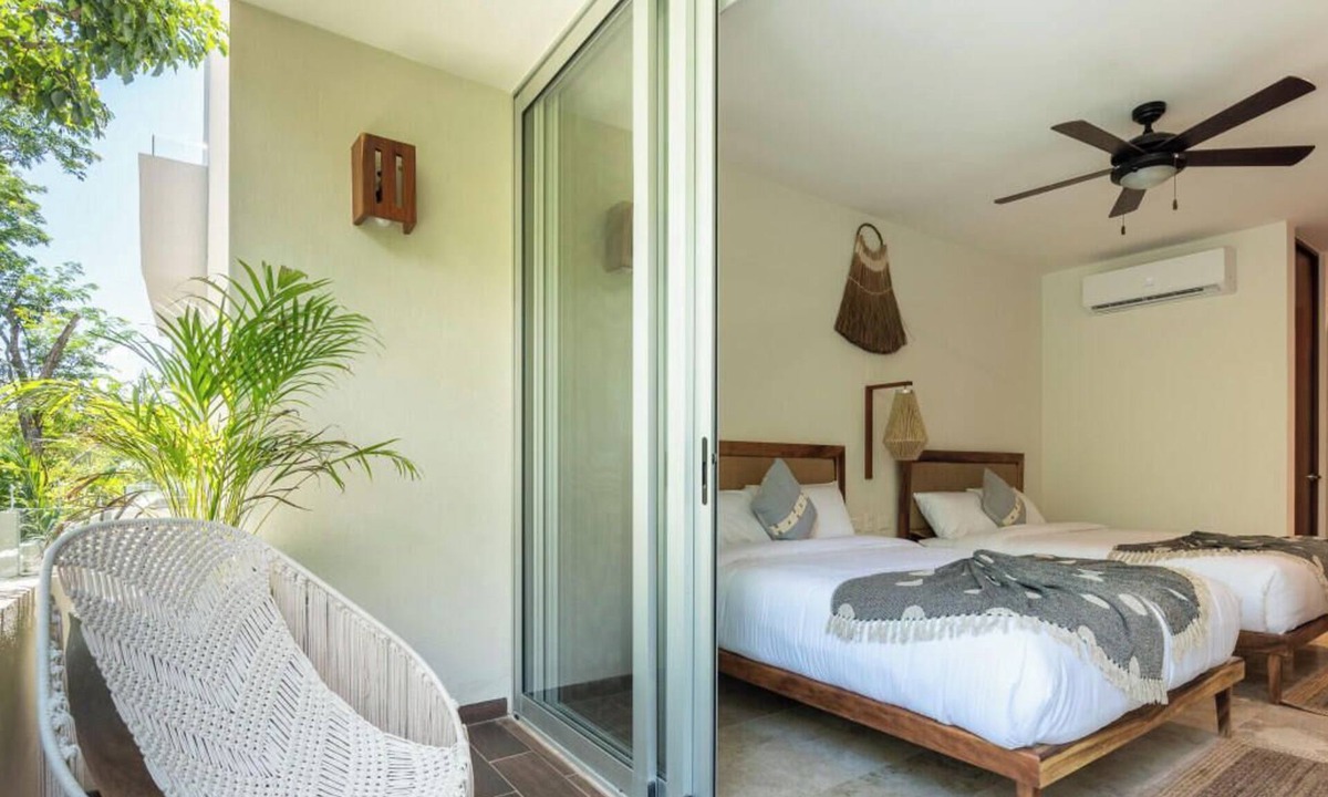 Zama Condo | NHOA 206C Lux 1BR Condo Jungle View in Aldea Zama